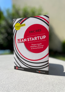 Lean startup borító