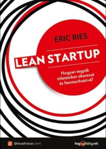 Lean startup borító